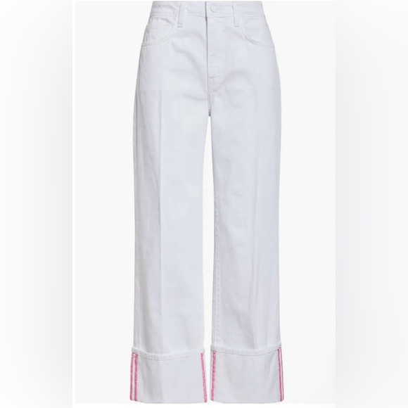 L’AGENCE Leighton Ultra High Rise Cuff Stovepipe Jeans NWT✨$275 Size 27 - Picture 9 of 11